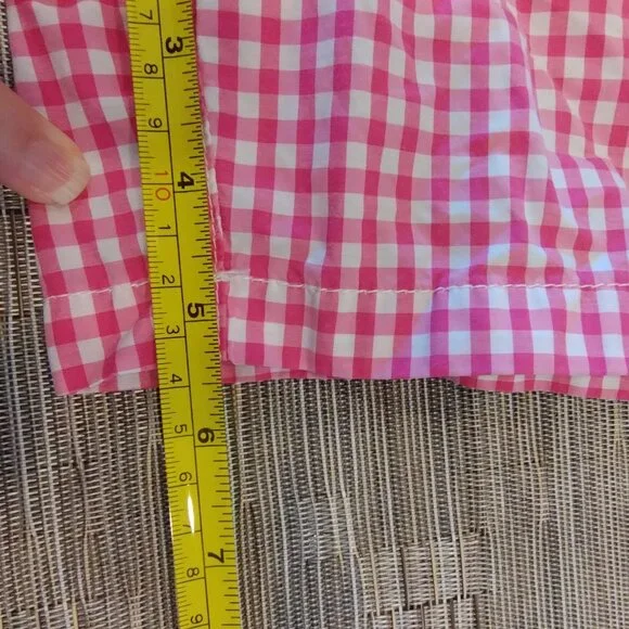 Polo Ralph Lauren Pink Gingham Swim Trunks Size L - Picture 11 of 12